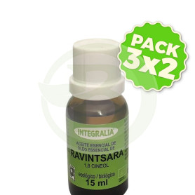 Pack 3x2 Aceite Esencial De Ravintsara Eco 15Ml Integralia