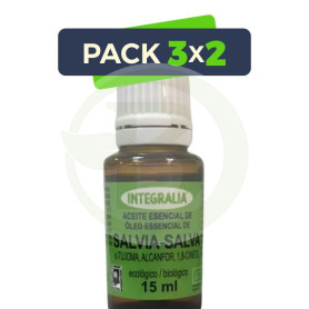 Pack 3x2 Aceite Esencial De Salvia Eco 15Ml Integralia