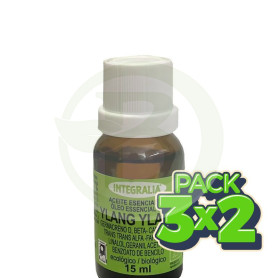 Pack 3x2 Aceite Esencial De Ylang Ylang Eco 15Ml Integralia