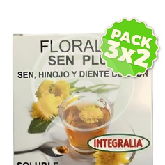 Pack 3x2 Floralax Sen Plus Soluble 15 Sobres Integralia