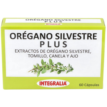 Orégano Silvestre Plus 60 Cápsulas Integralia