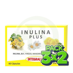 Pack 3x2 Inulina Plus 60 Cápsulas Integralia