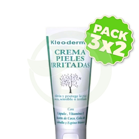 Pack 3x2 Kleodermis Crema para Pieles Irritadas 100Ml Integralia