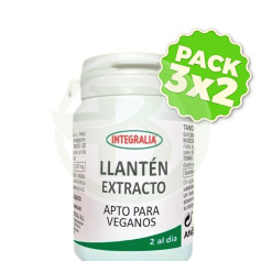 Pack 3x2 Extracto De Llantén 60 Cápsulas Integralia