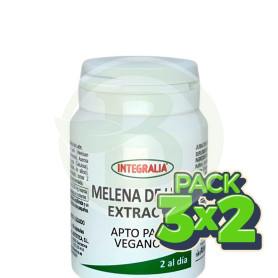 Pack 3x2 Extracto De Melena De León 60 Cápsulas Integralia