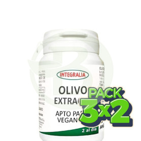 Pack 3x2 Extracto De Olivo 60 Cápsulas Integralia