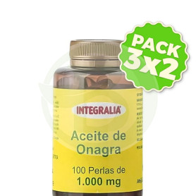 Pack 3x2 Aceite De Onagra 1000Mg 100 Perlas Integralia