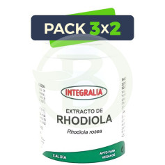 Pack 3x2 Extracto De Rhodiola 60 Cápsulas Integralia