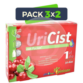 Pack 3x2 Uricist 30 Cápsulas Pinisan