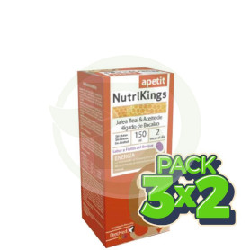 Pack 3x2 Nutrikings Apetit 150Ml. Dietmed