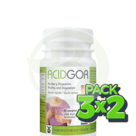 Acidgor 40 Comprimidos Tegor