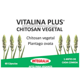 Vitalina Plus Chitosan Vegetal 60 Cápsulas Integralia