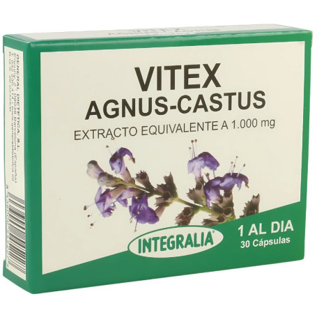 Vitex Agnus Castus 30 Cápsulas Integralia