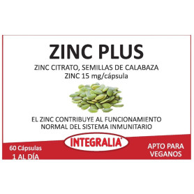 Zinc Plus 60 Cápsulas Integralia