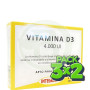 Pack 3x2 Vitamina D3 4000Ui 30 Cápsulas Integralia