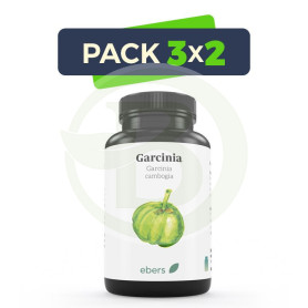 Pack 3x2 Garcinia C. 400 Mg 60 Cáps Ebers