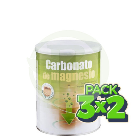 Pack 3x2 Carbonato De Magnesio 110Gr. Santiveri