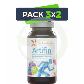 Pack 3x2 Artifin 60 Cápsulas Mundo Natural