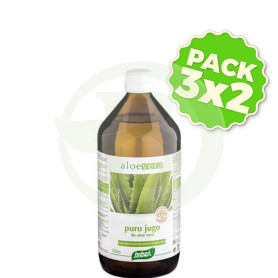 Pack 3x2 Aloe Vera Jugo 1Lt. Santiveri
