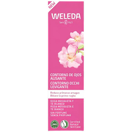 Contorno De Ojos Alisante Rosa Mosqueta y Té Blanco 12Ml Weleda