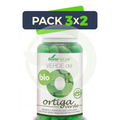 Pack 3x2 Verde De Ortiga Verde 80 Cápsulas Soria Natural