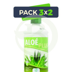 Pack 3x2 Aloe Plus Zumo Natural 1000Ml. Naturmil