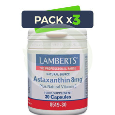 Astaxantina con Vitamina E 30 Cápsulas Lamberts