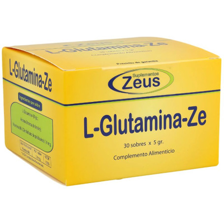 L-Glutamina-Ze 30 Sobres Zeus