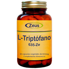 L-Triptofano 635-Ze 30 Cápsulas Vegetales Zeus