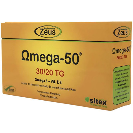 Omega-50 30/20 Tg 60 Cápsulas Zeus