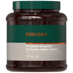 Proteína en Polvo Complex Sabor Neutro 400G Bonusan