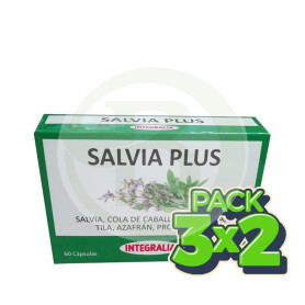 Pack 3x2 Salvia Plus 60 Cápsulas Integralia