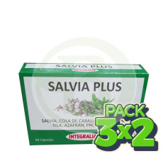 Pack 3x2 Salvia Plus 60 Cápsulas Integralia