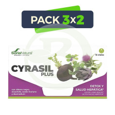Pack 3x2 Cyrasil 15 Viales Soria Natural