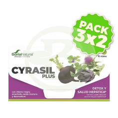 Pack 3x2 Cyrasil 15 Viales Soria Natural