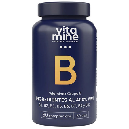 Vitaminas Grupo B 500Mg 60 Comprimidos Herbora