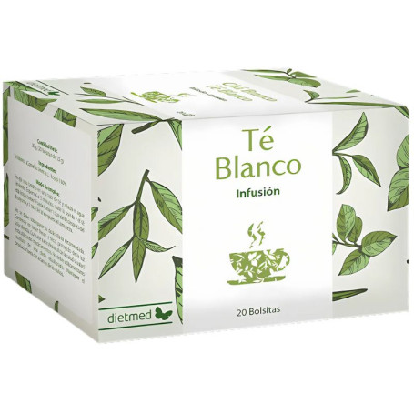 Infusión Té Blanco 20 Bolsitas Dietmed