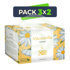 Pack 3x2 Infusión Manzanilla 20 Bolsitas Dietmed