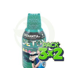 Pack 3x2 Drenantia Detox 600Ml Nova Diet