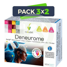 Pack 3x2 Deneurome 30 Cápsulas Vegetales Nova Diet