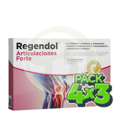 Pack 4x3 Regendol Articulaciones Forte 14 Viales Eladiet
