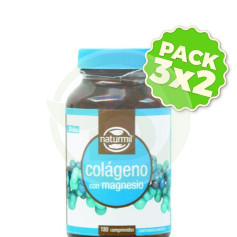 Pack 3x2 Colágeno Con Magnesio 600Mg. 180 Comprimidos Naturmil