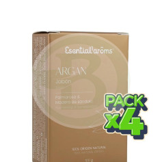 Pack 4x Jabon Argan Esential Cosmos 100Gr Esential Aroms