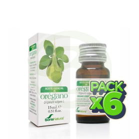 Pack 6x Aceite Esencial de Orégano Soria Natural