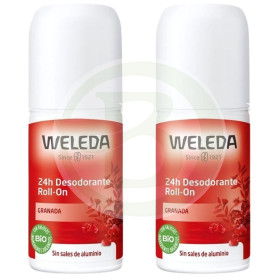 Duplo Desodorante Granada Roll-On 50% Weleda