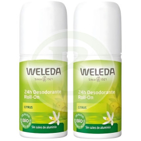 Duplo Desodorante Citrus Roll-On 50% Weleda