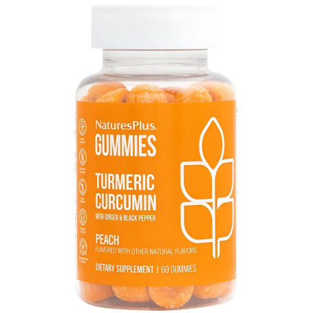 Gummies Cúrcuma 60 Gominolas Natures Plus