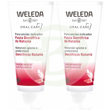 Duo Dentifrico Ratania 50% Weleda
