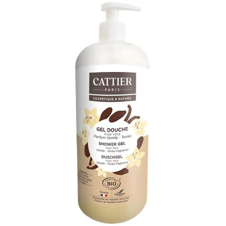 Gel De Ducha Ss Vainilla-Tonka 1L Cattier