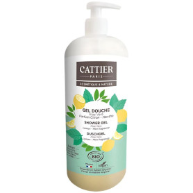 Gel De Ducha Ss Limón-Menta 1L Cattier